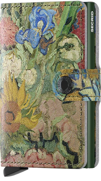 Secrid Mini Wallet: Vincent Van Gogh Flowers Bouguet