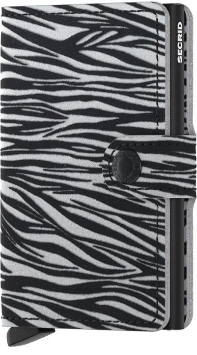 Secrid Mini Wallet Zebra Light Grey