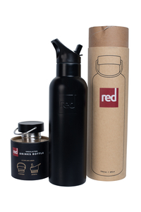 INSULATED BLACK WATER BOTTLE; 750ml