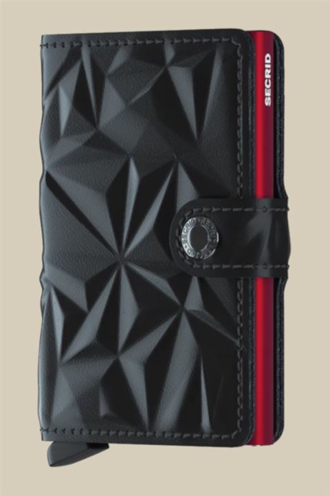 Secrid Mini Wallet Prism Black - Red