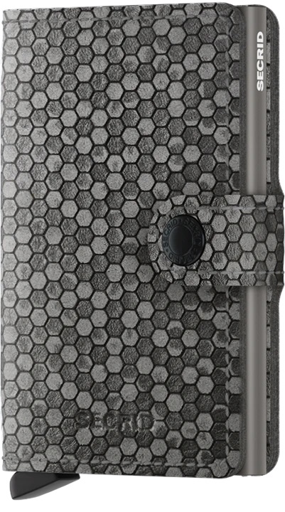 Secrid Mini Wallet Hexagon Grey