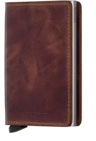 Secrid Slim Wallet Leder Vintage Brown