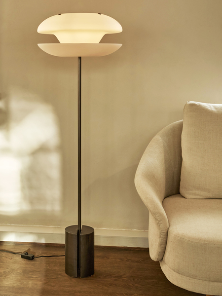 NORR11 Yo-Yo Floor Lamp White