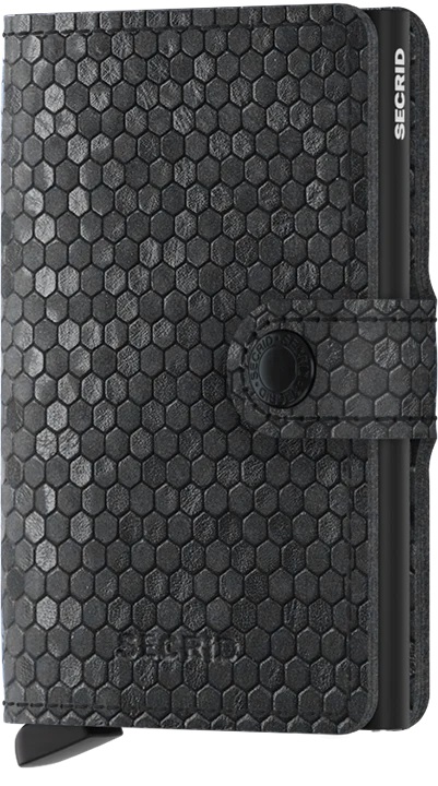 Secrid Mini Wallet Hexagon Black
