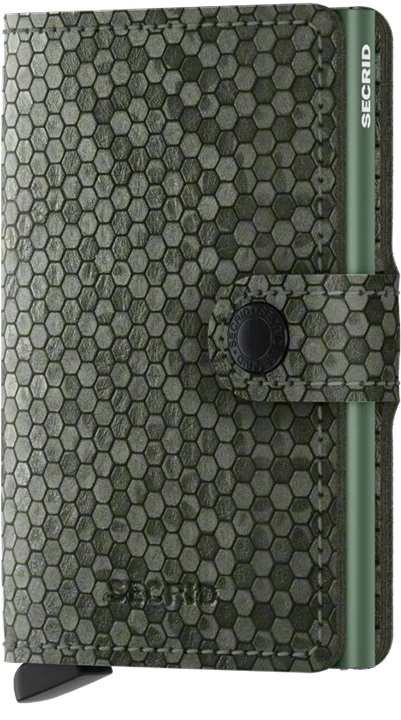 Secrid Mini Wallet Hexagon Green