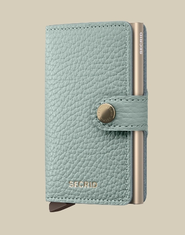 Secrid Mini Wallet Pebble Sea Green