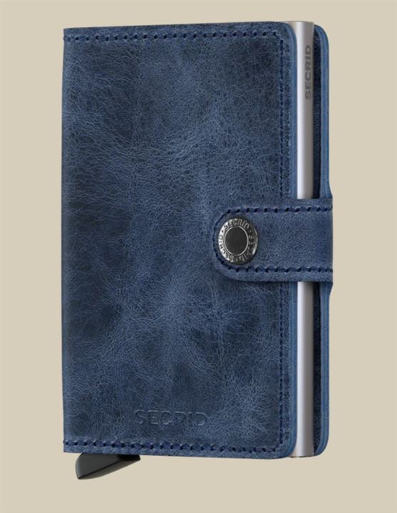 Secrid Mini Wallet Vintage Blue