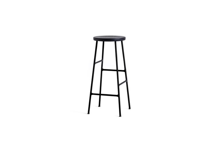 Cornet Bar Stool H75 Stahl Schwarz