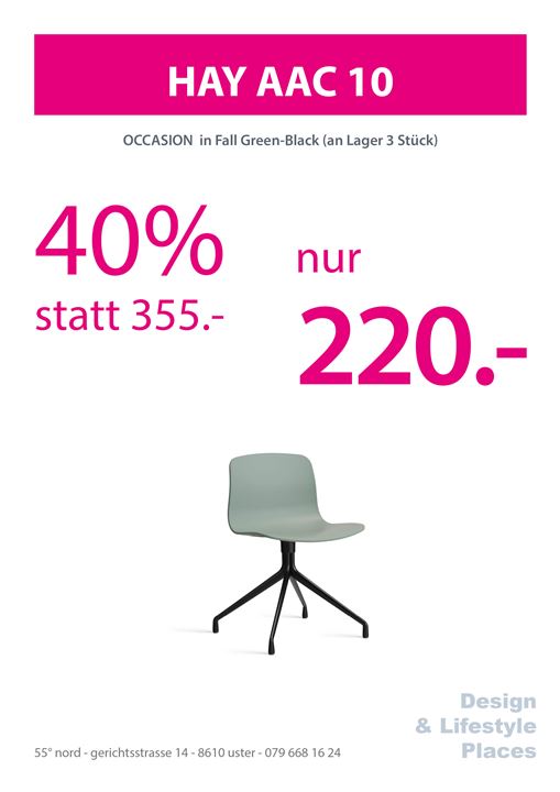 About a Chair AAC 10 (Aussteller 3 Stk. Preis pro Stk