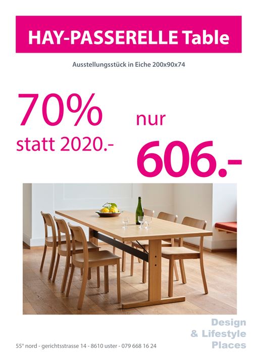 HAY Passerelle 200 (Ausstellungsstück 55% sale)