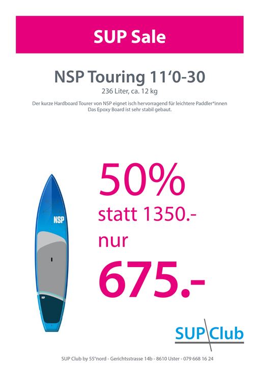 NSP Touring Element 11'0; 50% Rabatt