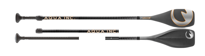 Aqua Inc. Driver Paddel 3 teilig; höhenverstellbar