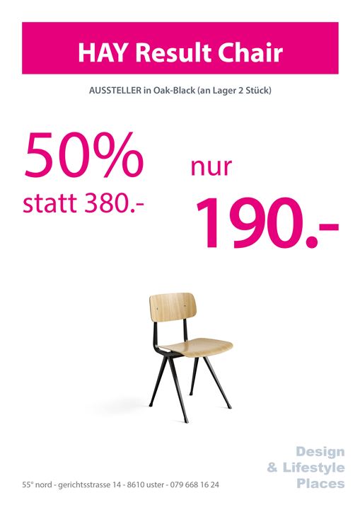 Result Chair; Aussteller (2Stk.)