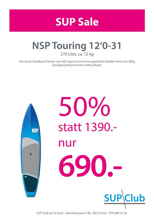 NSP Touring Element 12'0; 50% Rabatt