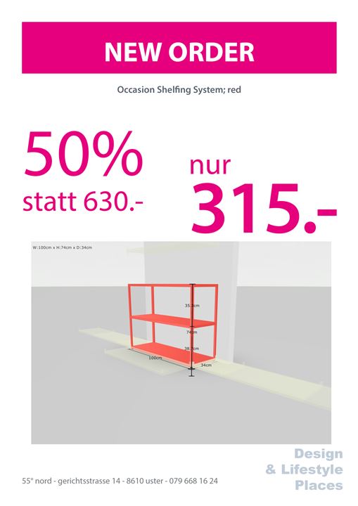 New Order Regal; rot