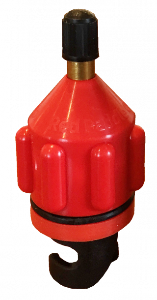 RED Shrader Valve Adapter