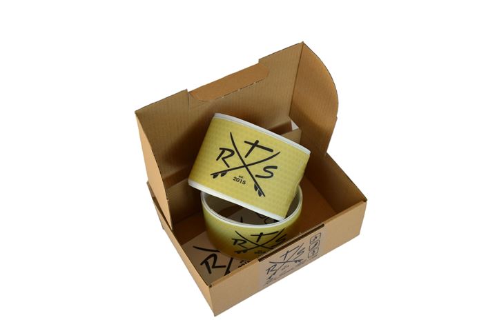 Rail Saver Tape für SUP bis 11'0; yellow-transparent