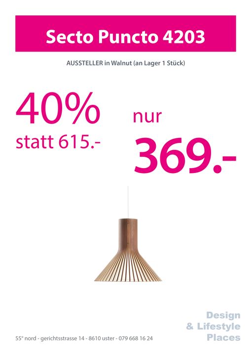 Secto Puncto 4600; Aussteller (1 Stk.)