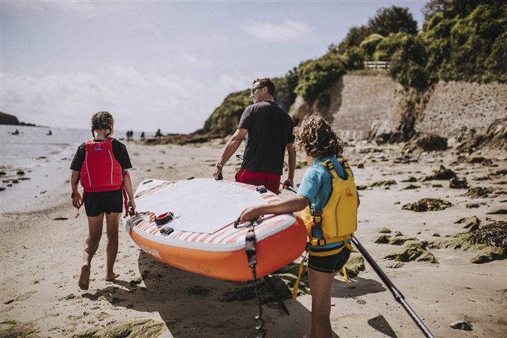 Family Shark Paket 15'2-36 für 2 bis 4 Personen, inkl. 2 Paddels