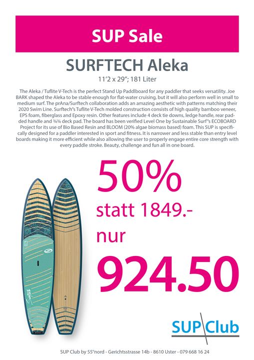 Aleka; Allround-Tourer (11'2); 50% Rabatt